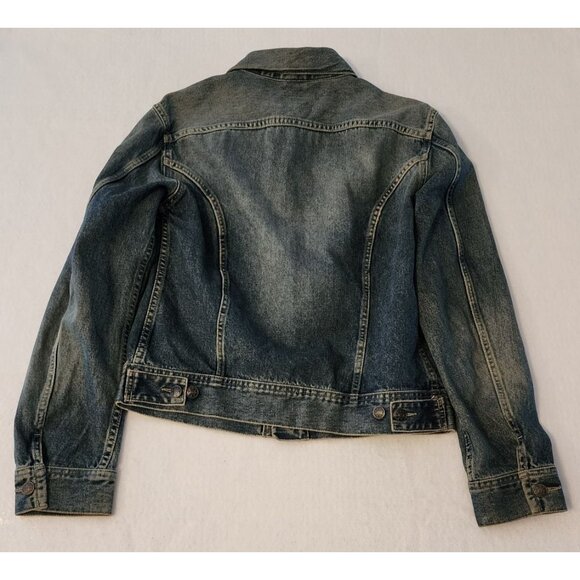 Boulder Trail Outfitters Womens Denim Jacket M/M Medium 100% Cotton Button-Up Cl - Picture 5 of 6